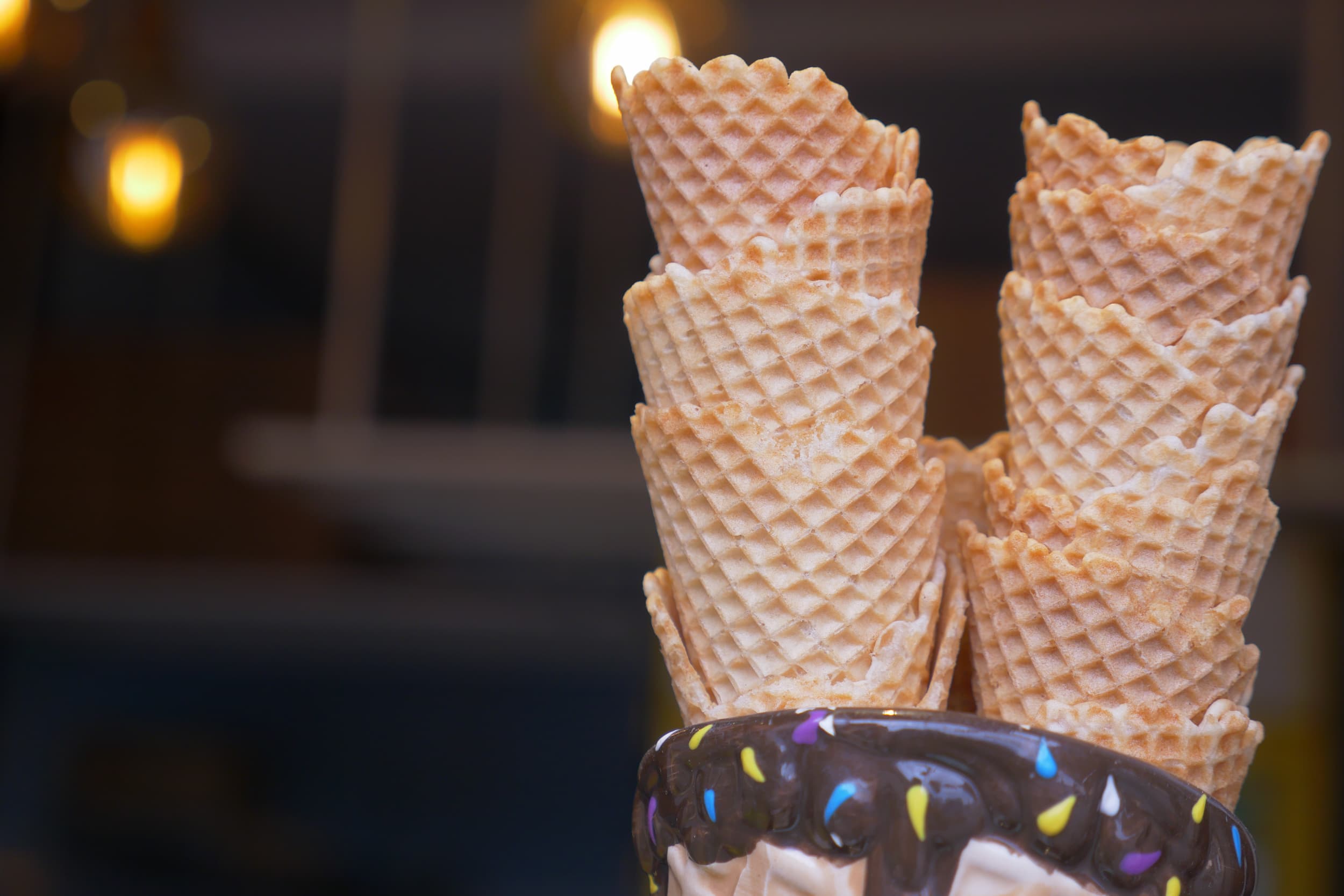 Vente Machine à glace italienne professionnelle Cornets - Bilecan